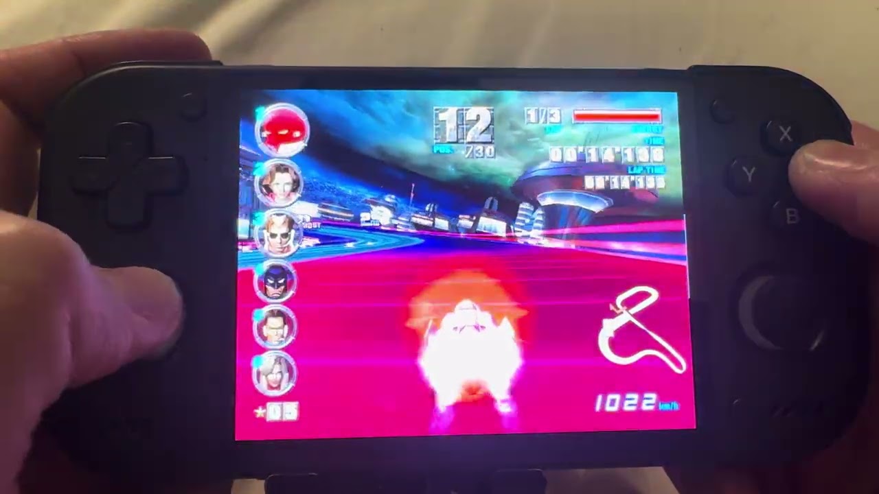 Retroid Pocket Nova Gameplay Test - F-Zero GX - GameCube - YouTube