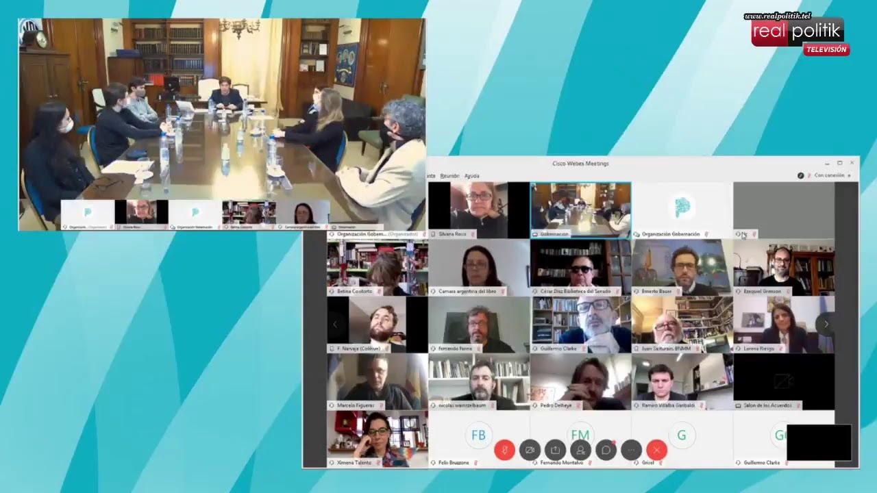 Axel Kicillof presenta la editorial estatal "Ediciones Bonaerenses"