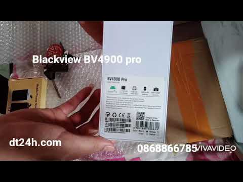 Mở hộp Blackview BV4900 pro