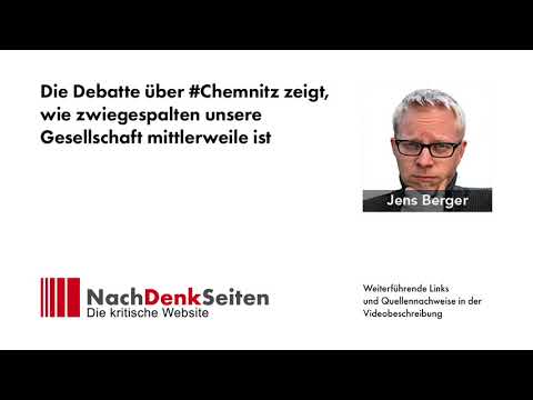 Die Debatte über #Chemnitz zeigt, wie zwiegespalten unsere Gesellschaft mittlerweile ist