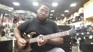 Video thumbnail for Playing a Vintage 1970s Gibson SG 1 at Guitar Center in Asheville, NC by Christian Phifer
