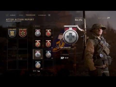 Call of Duty®: WWII hordepoint london docks win 252 to 90 10 kills