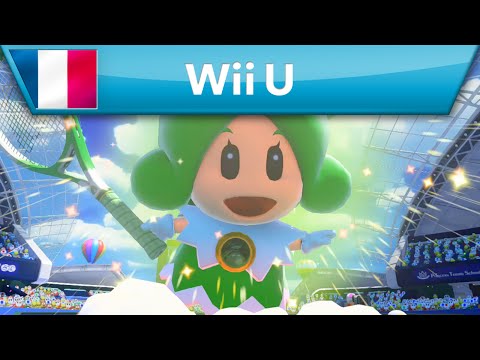 Mario Tennis: Ultra Smash - Princesse Sprixie monte au filet (Wii U)
