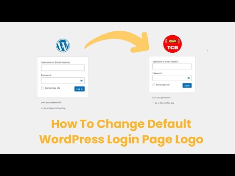 How To Change Wordpress Default Login Page Logo