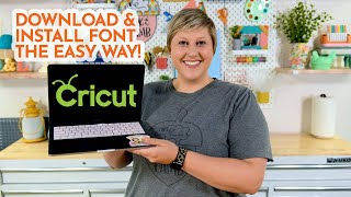 How To Download Fonts To Cricut Design Space!