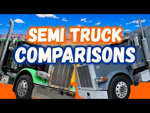 Truck Brands: Let's Compare! (Peterbilt, Kenworth, Volvo, Freightliner, Mack, Western Star)