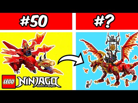 Ranking Every LEGO Ninjago Dragon... (Part 1)