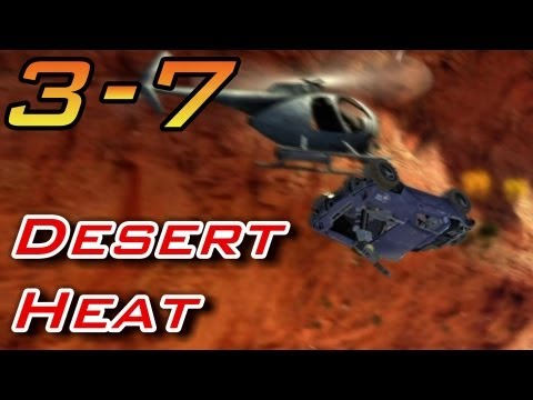 Stuntman: Ignition Walkthrough 100%: Strike Force Omega, Scene 7 -- Desert Heat