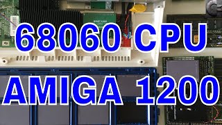 Motorola 68060 CPU test on Amiga 1200 PPC 603p 330MHz