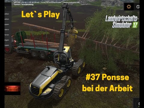 LS17 Maple Creek Forst Projekt Let`s Play #37 Ponsse bei der Arbeit