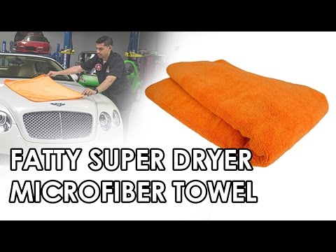 Fatty Super Dryer Microfiber Towel - Chemical Guys Car Care