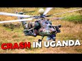 A Russian-made Mi-28NE Night Hunter helicopter crashed in Uganda
