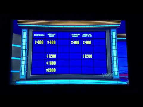 Double Jeopardy, Brian Adams Day 2 - 3rd Daily Double (10/26/20)