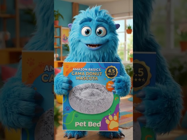 Vídeo relacionado con MidWest Homes for Pets QuietTime - Cama reversible para mascotas, estampado de patas, XXS, piel sintética suave y forro polar, 46 cm, para perros y gatos pequeños, lavable a máquina, azul y crema