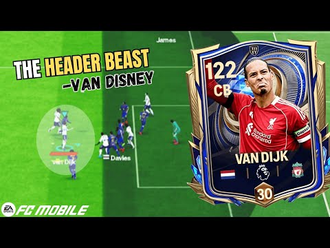 117 Virgil Van Dijk Review ✨ - HEADING BEAST 🤯 💥 TOTY 26 FC Mobile