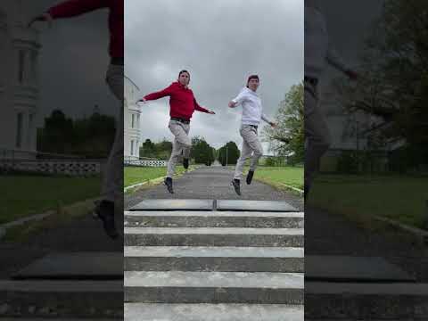 Stuck in the MATRIX!! Irish dancing to Enya remix! (ft. Gardiner Brothers) #shorts #irishdance