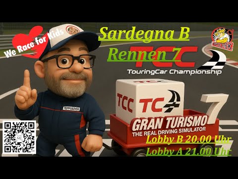 GT7 | TCC RACE 7 | Gruppe 4 | 5min Quali | 15min Sprint | 60min Rennen |Sardegna B
