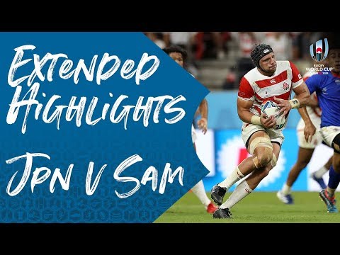 Extended Highlights: Japan 38-19 Samoa