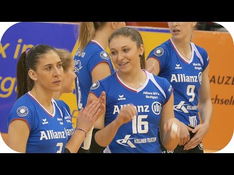 Allianz MTV Stuttgart - VolleyStars Thüringen | Highlights | Saison 2015/2016