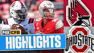 Ball State Cardinals vs No. 1 Ohio State Buckeyes Highlights 🏈 FOX College Football