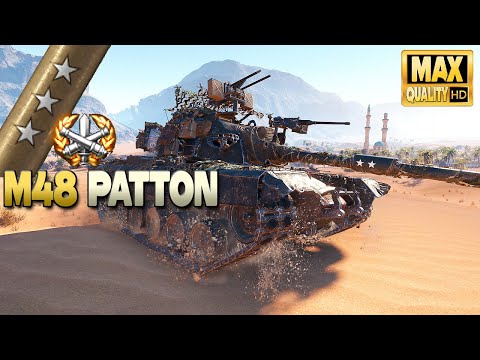 M48 Patton: 200 ping and 3rd MoE - World of Tanks