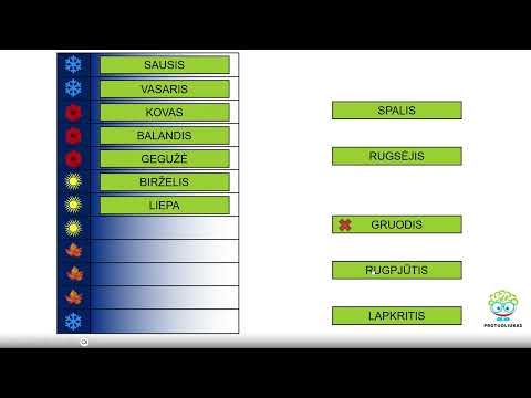 Metų laikai ir mėnesiai (Nr. 254)
