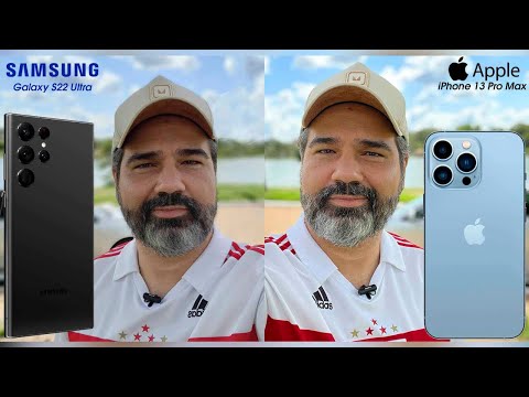 GALAXY S22 ULTRA VS IPHONE 13 PRO MAX - CAMERA TEST