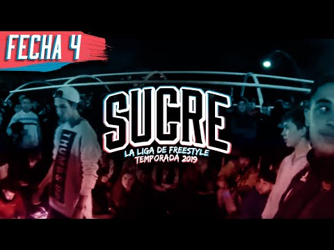 NASSER VS JANTER VS FLUO VS MZ - OCTAVOS - FECHA 4 - SUCRE LA LIGA DE FREESTYLE 2019