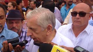 El Gobernador del estado Arturo  Nuñez Jimenez  habla de el presupuesto del iepct