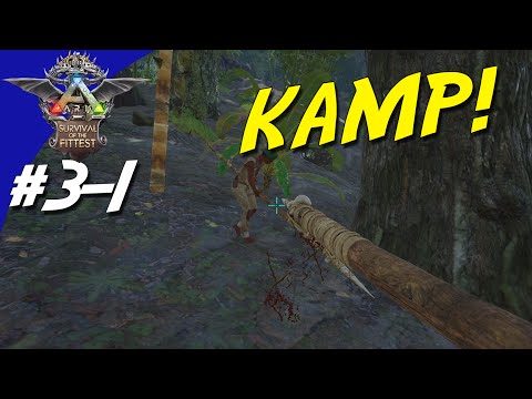 ARK Survival Of The Fittest Dansk - Ep 3-1 - KAMP!