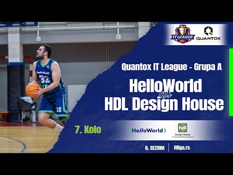 17.12.2022 QUANTOX IT LIGA Grupa A 12:00 HELLOWORLD - HDL DESIGN HOUSE