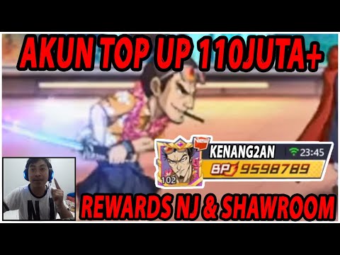 🔥🔥AKUN TOP UP 110JUTA (THANKS REWARDS NYA NJ & SHAWROOM) - ONE PUNCH MAN:The Strongest