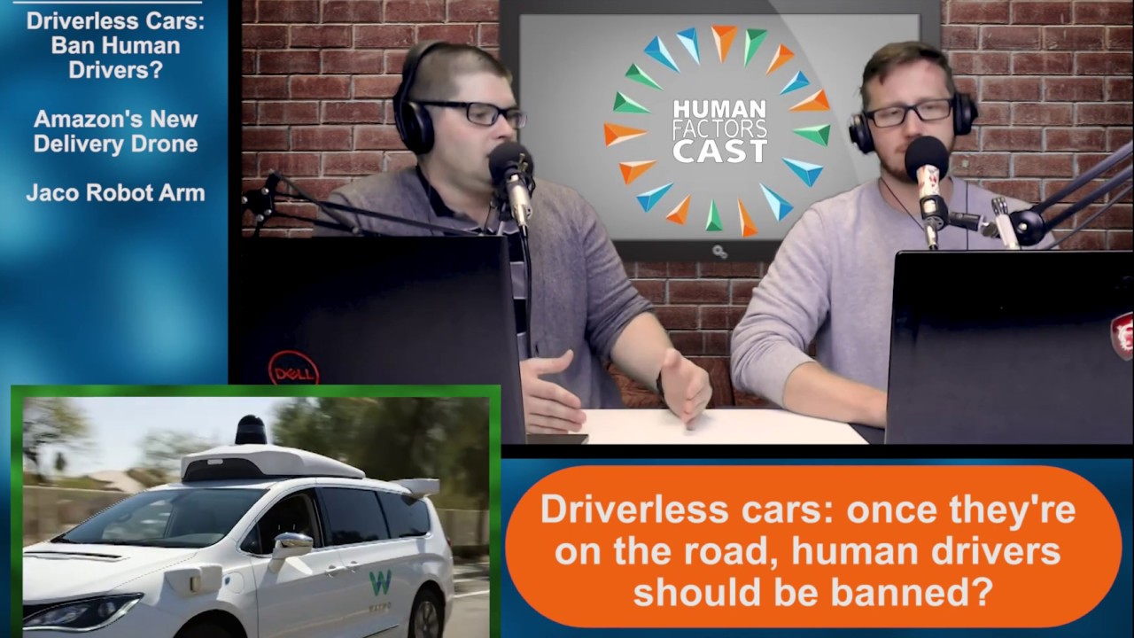 E132 - Banning Drivers, Amazon’s Drones, and Robot Arms