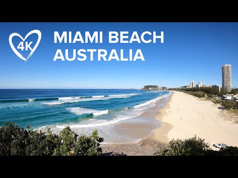 Beach walk view of Miami Beach 