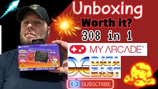 My Arcade Data East Handheld Unboxing, Review #gaming #gameplay #unboxing