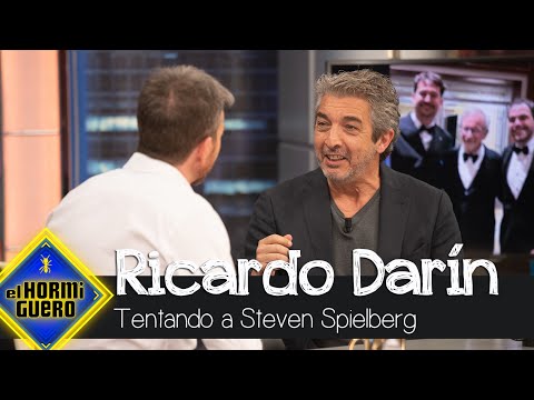 Pablo Motos tienta a Ricardo Darín con Steven Spielberg - El Hormiguero