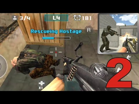 Swat Counter Terrorist Shoot Android gameplay Games plays walkthrough HD iOS part 2