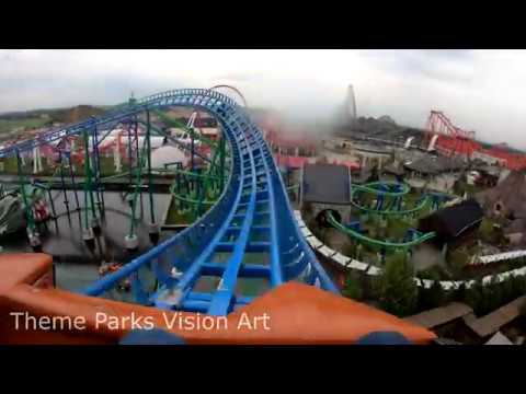 Speed Water Coaster POV - Energylandia Poland