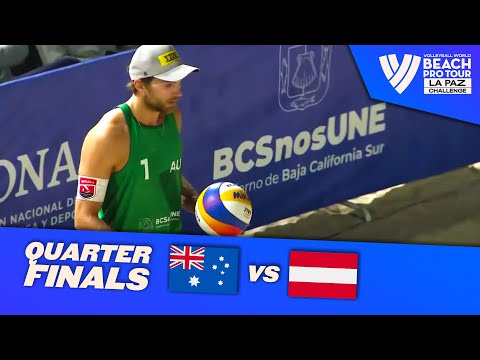 Hodges/Schubert vs. Seidl, R./Pristauz - Quarter-Finals Highlights La Paz 2023 #BeachProTour
