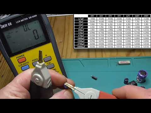 Der EE LCR Meter DE-5000 für Messungen Widerstandsfähigkeit, Kapazität, Induktivität, D, F & Phase