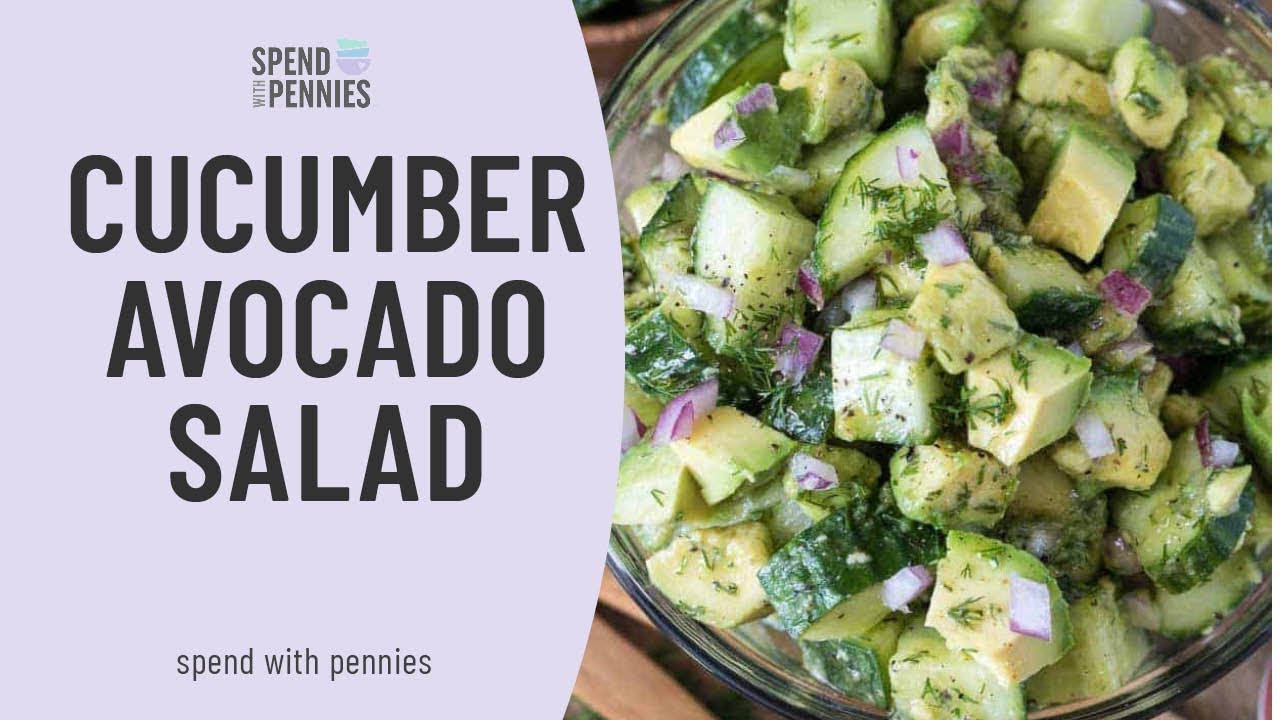 Cucumber Avocado Salad