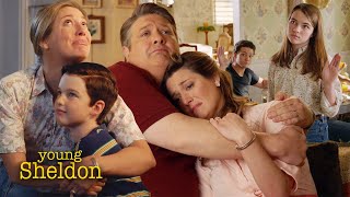 Cooper Family Moments We’ll Never Forget | Young Sheldon Compilation