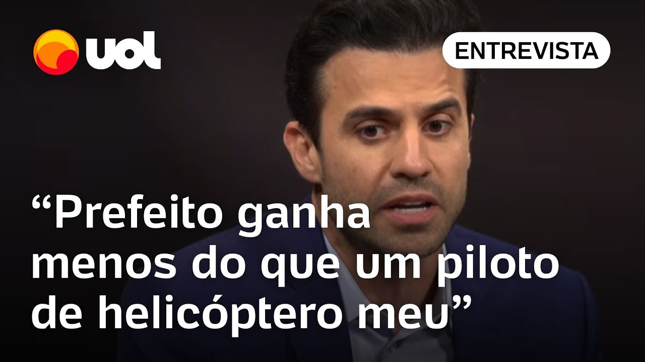 Pablo Marçal diz que salário de prefeito é irrelevante: 'Meu piloto de helicóptero ganha mais'