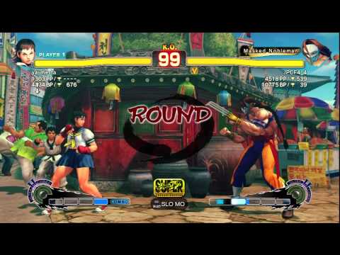 ya-me-ta [Sakura] vs. JPCF4_4 [Vega] | PS3 SSF4 Arcade Edition