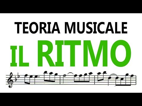 Teoria Musicale - IL RITMO