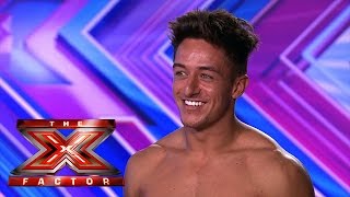 Dean 'Deano' Baily sings Olly Murs' Thinking Of Me | Room Auditions Wk 2 | The X Factor UK 2014
