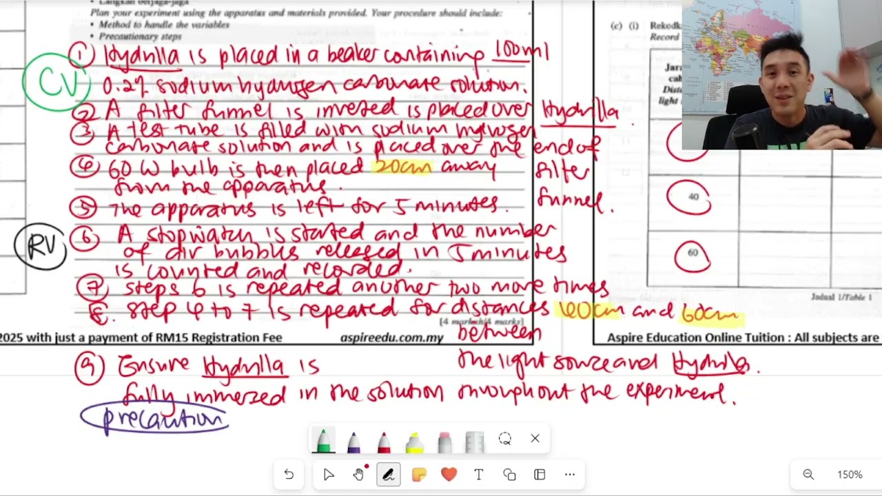 SPM Biology 2024 Paper 3 Amali Discussion 4 (Softcopy PDF: 017-9933508)