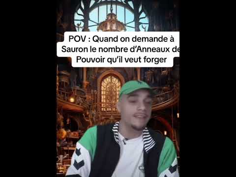 Sacré Sauron 😄 #misterv #leseigneurdesanneaux #lesanneauxdepouvoir #lordoftherings #humour