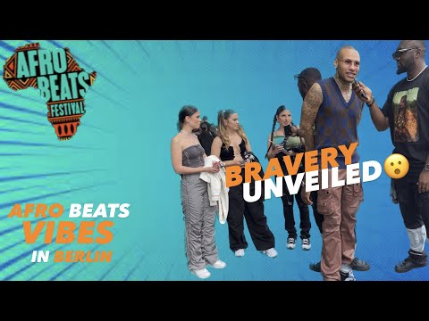 How People Define BRAVERY At The AFROBEAT FESTIVAL in Berlin🔥| URBEON ASK