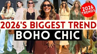 🔴BOHO CHIC! 2026’S BIGGEST FASHION TREND YOU CAN’T MISS ! | Mia Moda